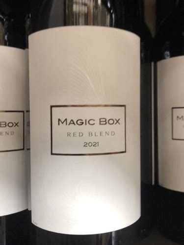 Step into the Enchanted World of the Magic Box Red Blend 2021